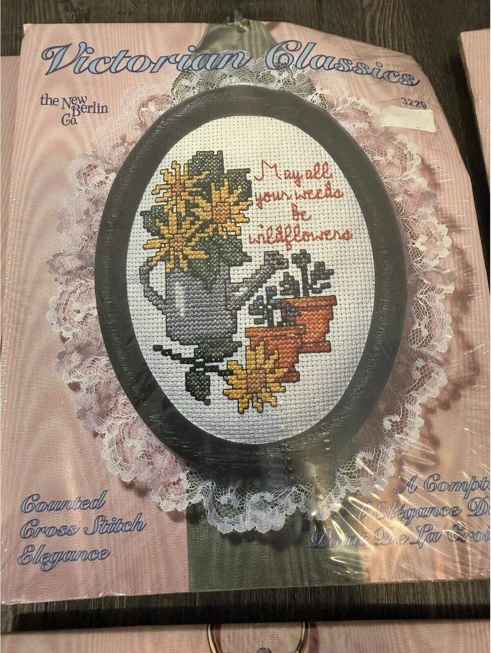 Vtg Sealed New Berlin Co Counted Cross Stitch Kits Victoria Classics Lot of 6